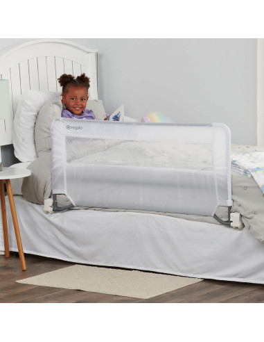 Barandilla de Cama Regalo 109 cm con Sistema de Seguridad