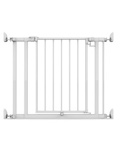 Puerta para Mascotas Ingenuity 30-37 cm Ancha Blanca