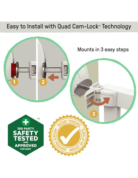 Puerta para Mascotas Ingenuity 30-37 cm Ancha Blanca