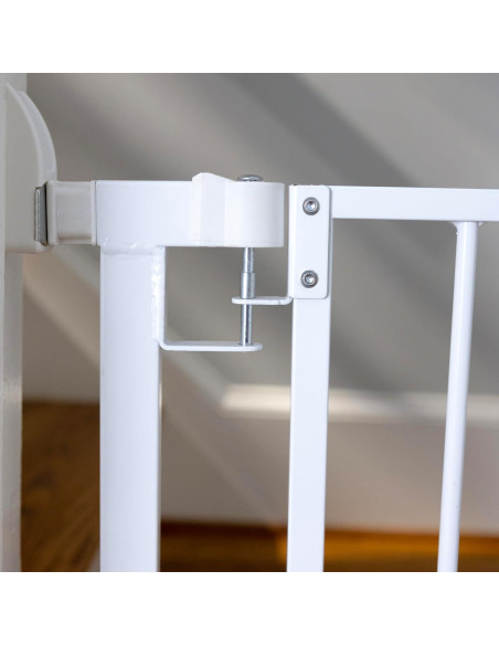 Puerta para Mascotas Ingenuity 30-37 cm Ancha Blanca