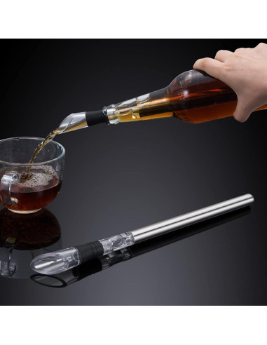 Stick Enfriador de Vino 3 en 1 Acero Inoxidable TD66084