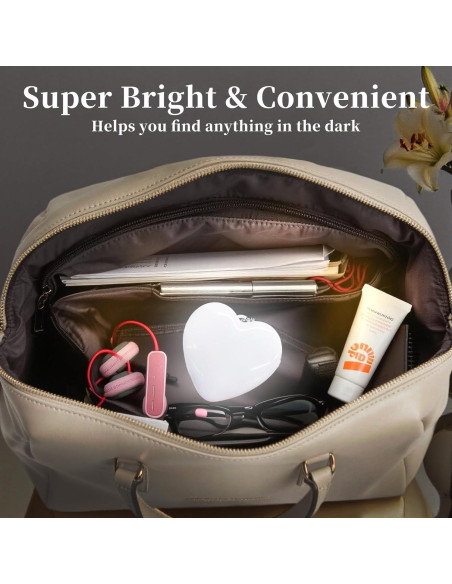 Luz LED Recargable para Bolso FIALAME con Sensor Táctil