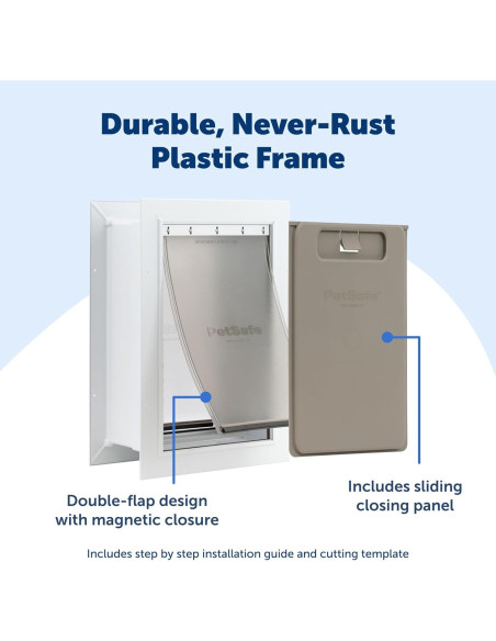 Puerta para Mascotas PetSafe Telescópica Pequeña 6.8 kg