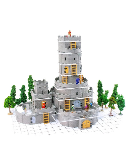 Set de Castillo Modular Mago - 400 Piezas para RPG