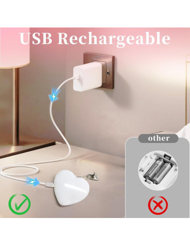 Luz LED Recargable para Bolso FIALAME con Sensor Táctil