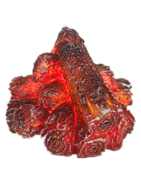 Lámpara LED Chimenea NNNBBB888 Carbón 95mm Decorativa