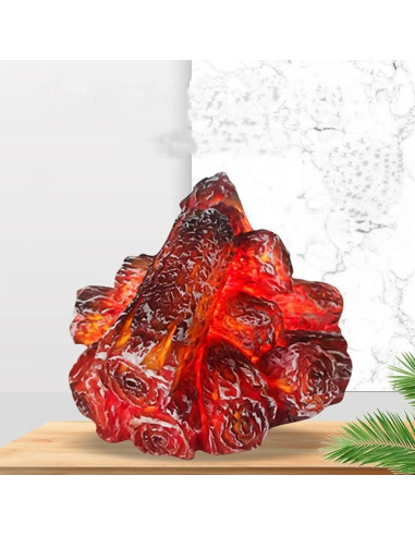 Lámpara LED Chimenea NNNBBB888 Carbón 95mm Decorativa