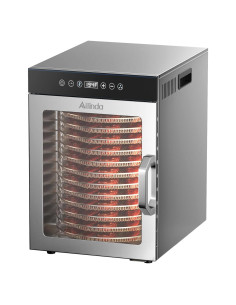 Deshidratador AiIinda 12 Bandejas Acero Inoxidable 1000W