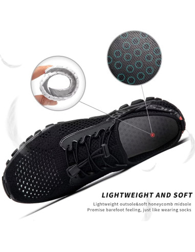 Zapatos de Agua SOBASO Unisex Secado Rápido para Playa