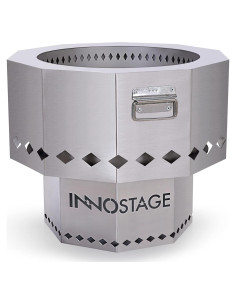 Hoguera Portátil INNO STAGE 53 cm Acero Inoxidable Sin Humo
