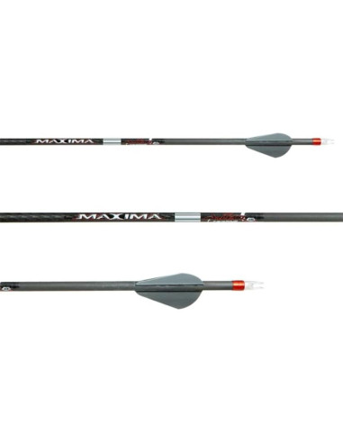 Flechas de Caza Carbon Express Maxima Sable RZ 400 - Paquete de 6
