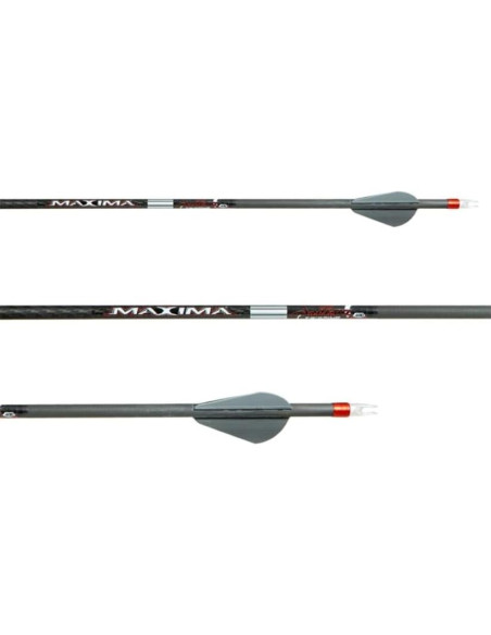 Flechas de Caza Carbon Express Maxima Sable RZ 400 - Paquete de 6