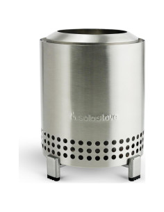 Fogata Portátil Solo Stove Mesa 15 cm Acero Inoxidable