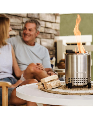 Fogata Portátil Solo Stove Mesa 15 cm Acero Inoxidable