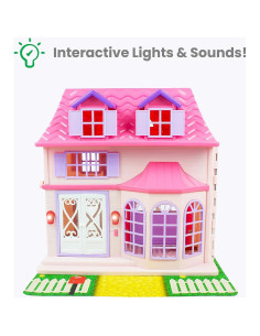 Casa de Muñecas Americana Boley - 21 Piezas Interactivas 2