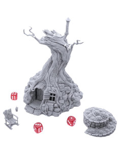 Cabaña de la Bruja EnderToys 28mm Escenografía RPG 2