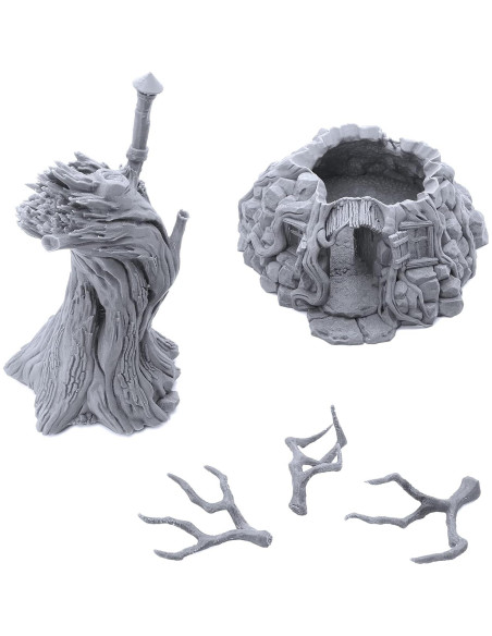 Cabaña de la Bruja EnderToys 28mm Escenografía RPG