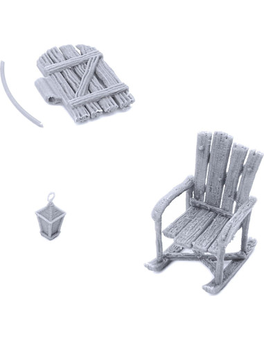 Cabaña de la Bruja EnderToys 28mm Escenografía RPG