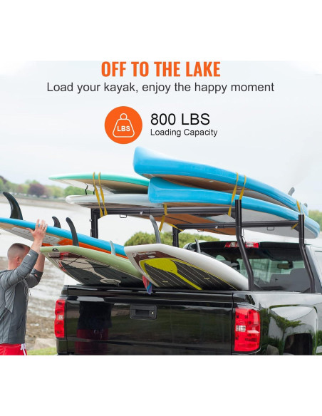 Soporte de Escalera VEVOR Extensible 116-180 cm 800 kg