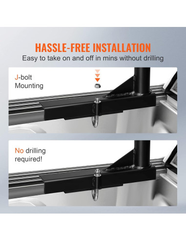 Soporte de Escalera VEVOR Extensible 116-180 cm 800 kg