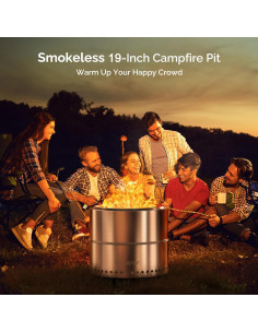 Hoguera Sersper 19'' Sin Humo para Exterior con Bolsa 2