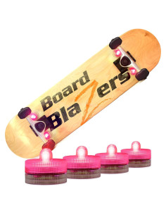 Luces LED para Skateboard Board Blazers Rosa Poppin