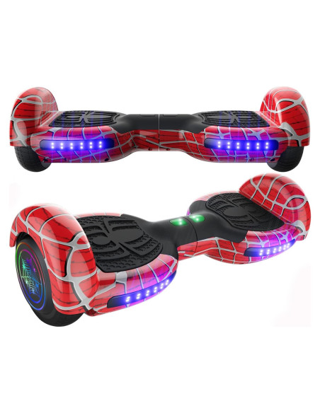 Hoverboard Emaxusa Araña 6.5" Bluetooth LED Seguridad UL2272