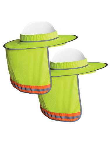 Sombrero de Seguridad WOLF Industrial Reflectante Naranja