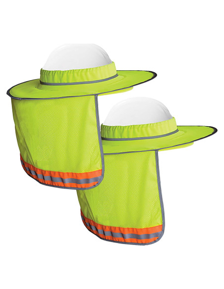 Sombrero de Seguridad WOLF Industrial Reflectante Naranja