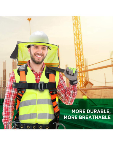 Sombrero de Seguridad WOLF Industrial Reflectante Naranja