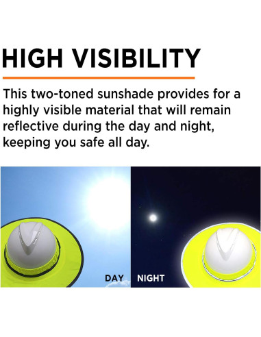 Sombrero de Seguridad WOLF Industrial Reflectante Naranja