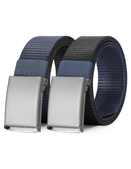 Cinturón Táctico WERFORU Nylon Reversible Ajustable 101-112 cm