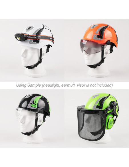 Casco de Trabajo GREEN DEVIL X-Armor ABS Ventilado