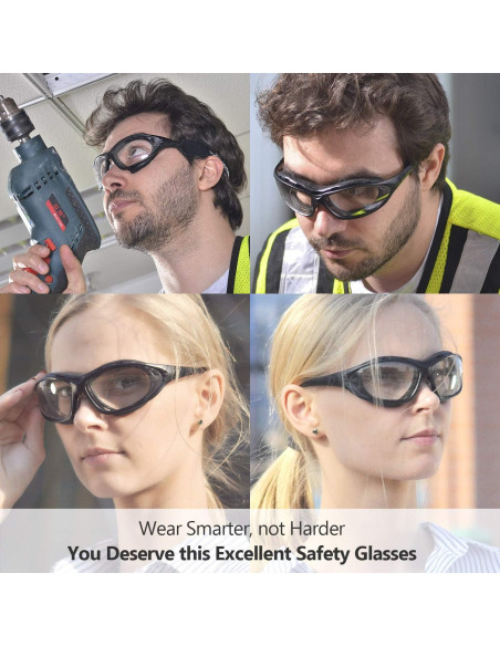 Gafas de Seguridad SAFEYEAR SG002 Antiempañantes y Resistentes