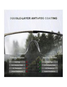 Gafas de Seguridad Xaegistac UV400 con Protectores Laterales 2