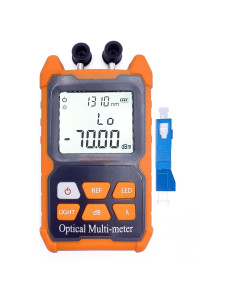 Multímetro Óptico Elfcam E-200 con Adaptador SC a LC