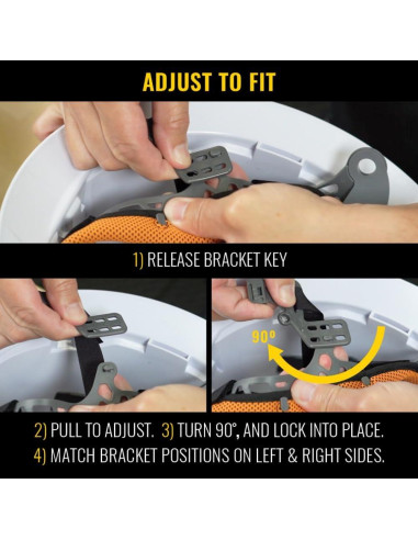 Casco Duro Klein Tools 60407 con Luz y Ventilación