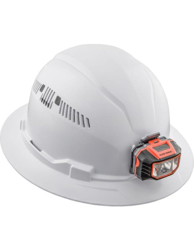 Casco Duro Klein Tools 60407 con Luz y Ventilación