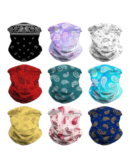 Bufanda Multifuncional Bandana 100% Microfibra UV