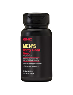 GNC Hierba de Cabra Horny 600 mg - 60 Cápsulas