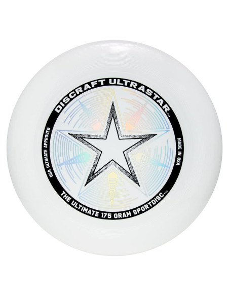 Disco Volador Discraft UltraStar 175g Blanco 30.5cm