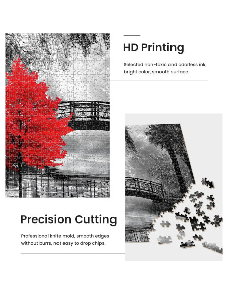 Rompecabezas de Madera 1000 Piezas Najiaxiaowu 75x50cm