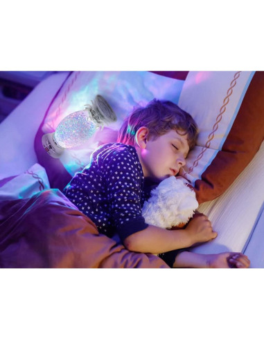 Lámpara de Lava LED YAKii Piña Plata 24.5 cm Decorativa