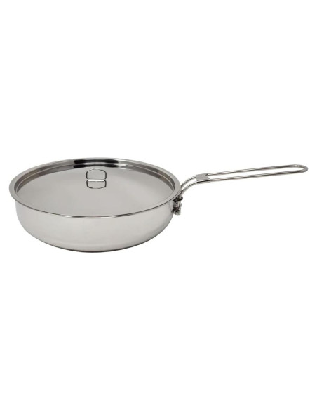 Sartén Plegable La Escuela Pathfinder 20 cm Acero Inoxidable
