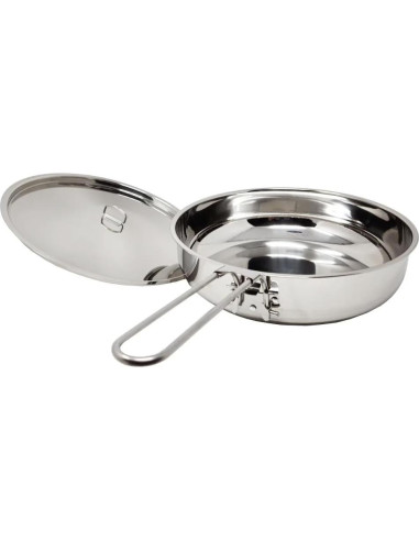 Sartén Plegable La Escuela Pathfinder 20 cm Acero Inoxidable