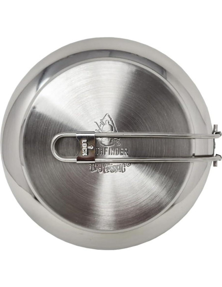 Sartén Plegable La Escuela Pathfinder 20 cm Acero Inoxidable