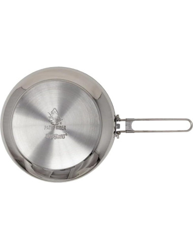 Sartén Plegable La Escuela Pathfinder 20 cm Acero Inoxidable