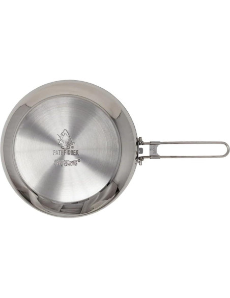 Sartén Plegable La Escuela Pathfinder 20 cm Acero Inoxidable