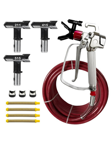 Pistola de Pulverización Melgweldr W20 3600 PSI con Manguera 12m