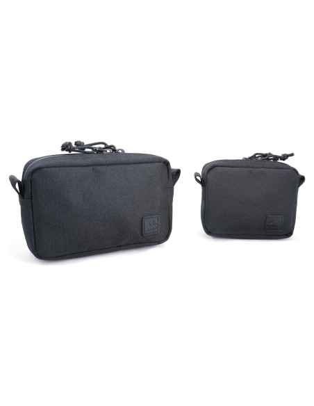Bolsa de Cintura Diodrio 2 Pack EDC Impermeable Negra